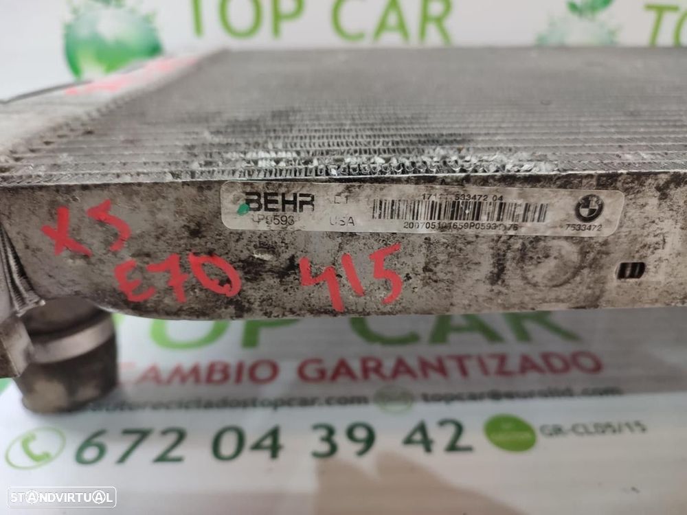 RADIADOR AGUA BMW X5 2008 - 3