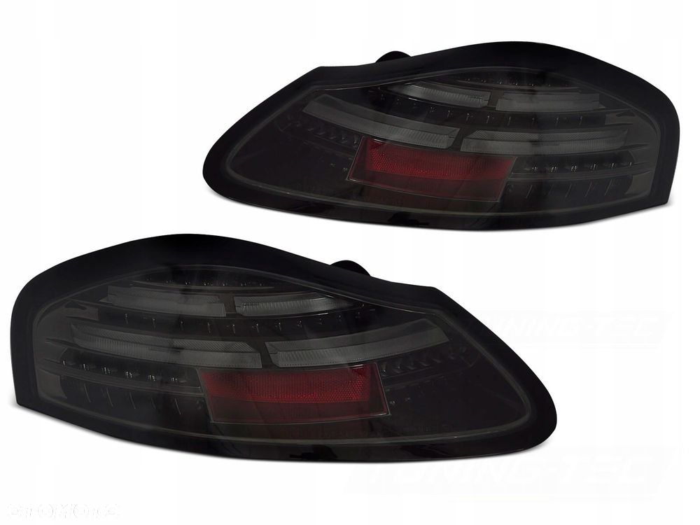 Lampy tyl L+R Full Led Bar Tuning Smoke Black Porsche Boxster 986 1996-2004 - 2