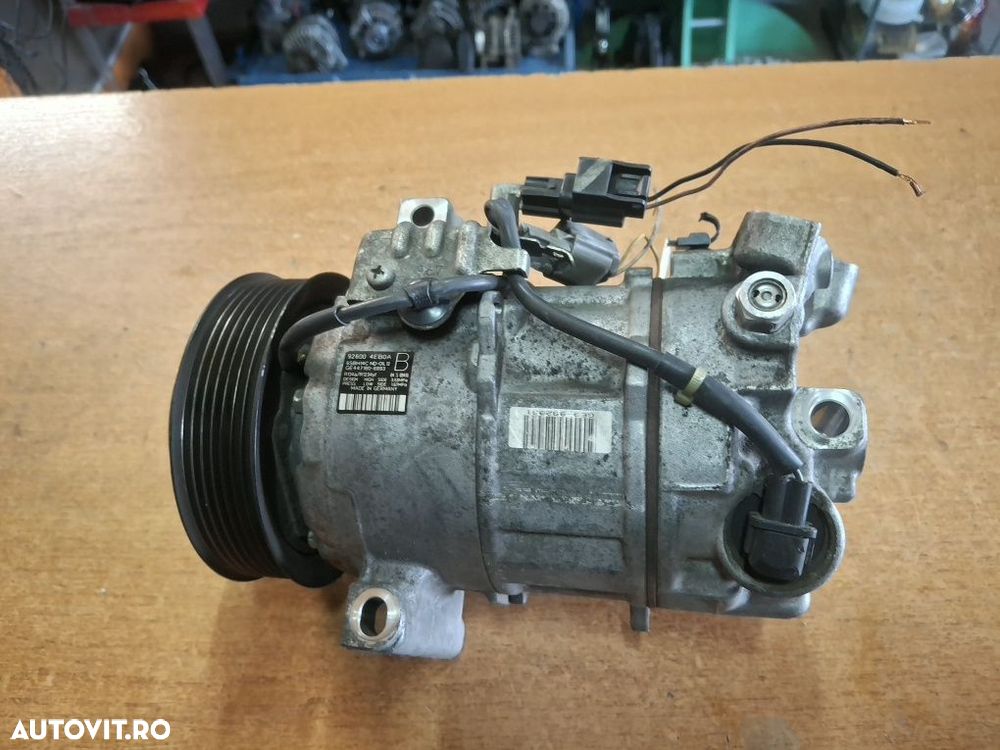 Compresor aer condiționat Nissan Qashqai J11  X Trail  1.5 1.6 Dci - 1