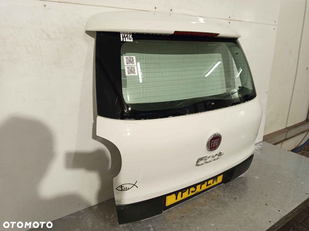 + KLAPA TYŁ TYLNA BAGAŻNIKA DO FIAT 500L 268/A BIAŁY - 3