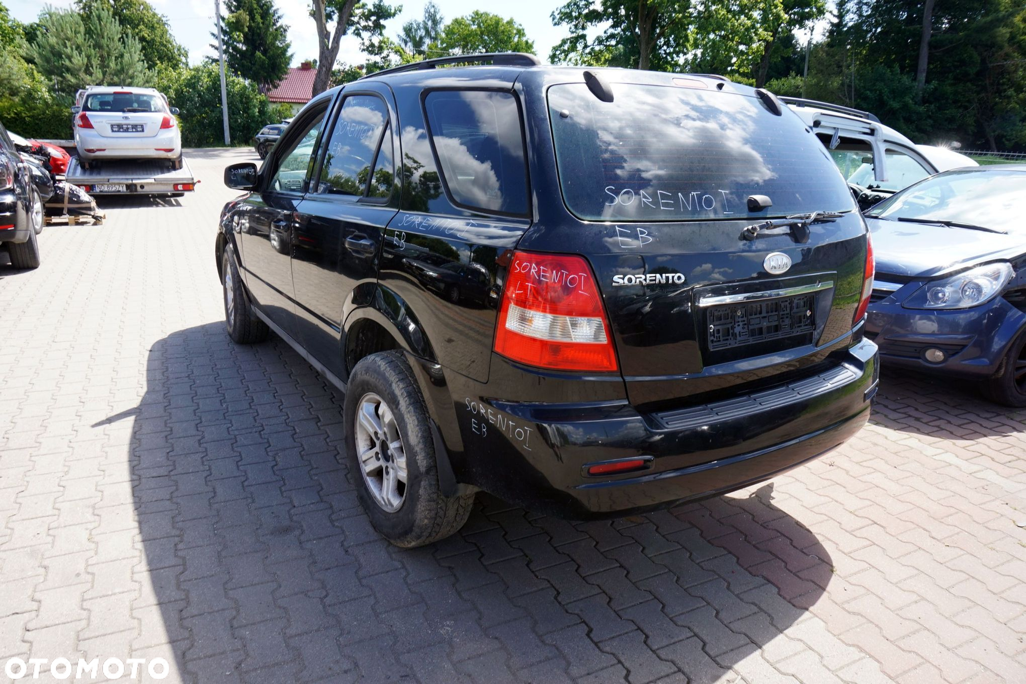 KIA SORENTO I 2005 EB 2.5 CRDI D4CB 140KM GU07G 4X4 CZARNY na części - 3