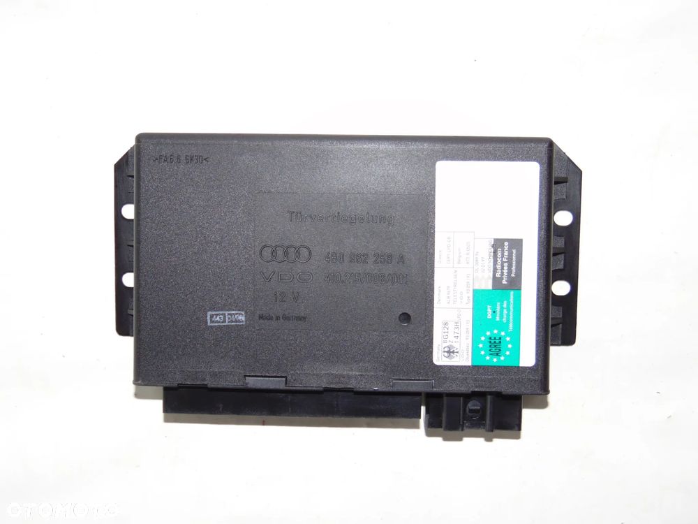 ORYGINAŁ moduł komfortu 4B0962258A Audi A6 C5 97-05r - 5