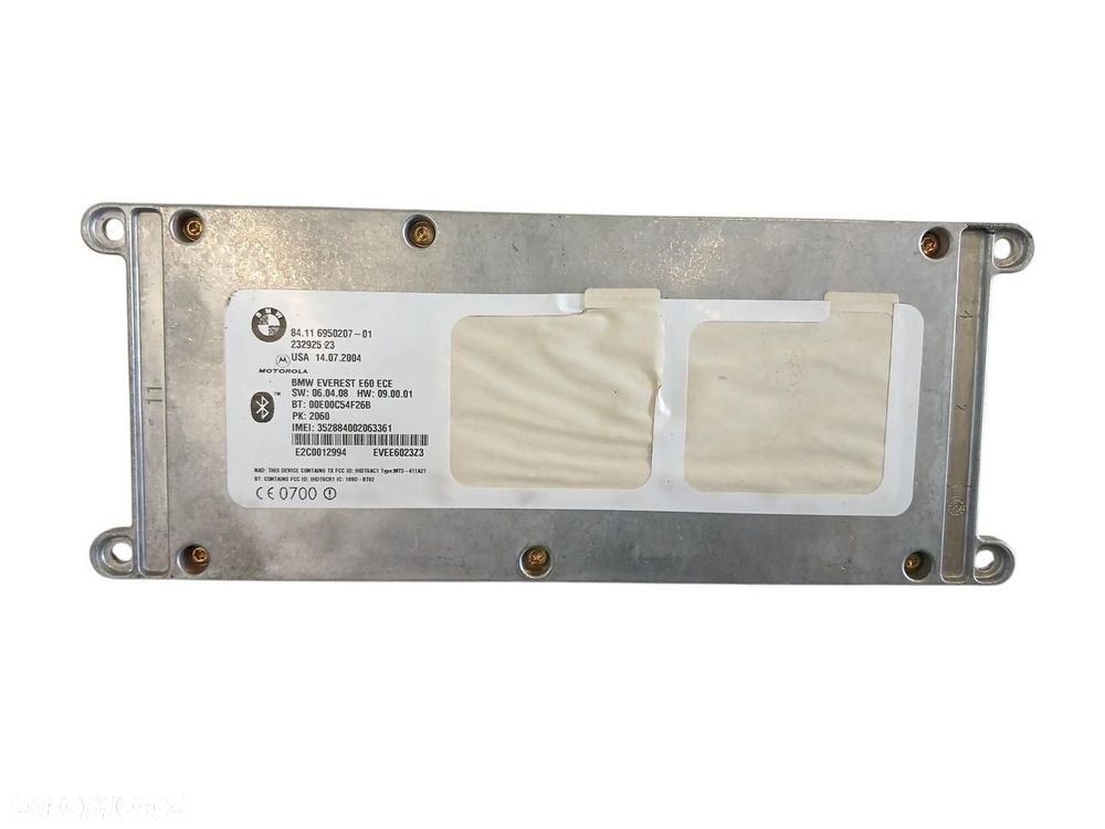 MODUŁ STEROWNIK BLUETOOTH BMW E61 6950207 E61 - 2