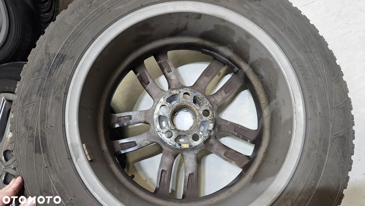 FELGI MITSUBISHI ASX ECLIPSE CROSS 7.0J17 ET38 5x114,3 OPONY 215/65/17 - 10