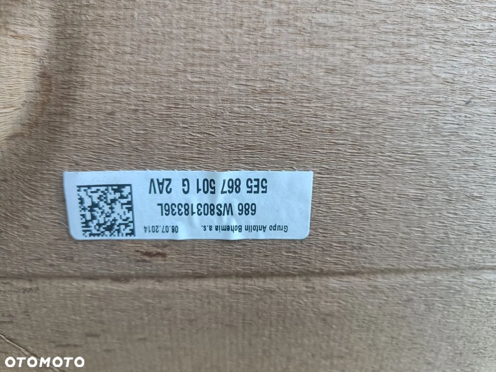 Podsufitka Skoda Octavia 3 III HB hatchback Sufit 5E5867501G - 16