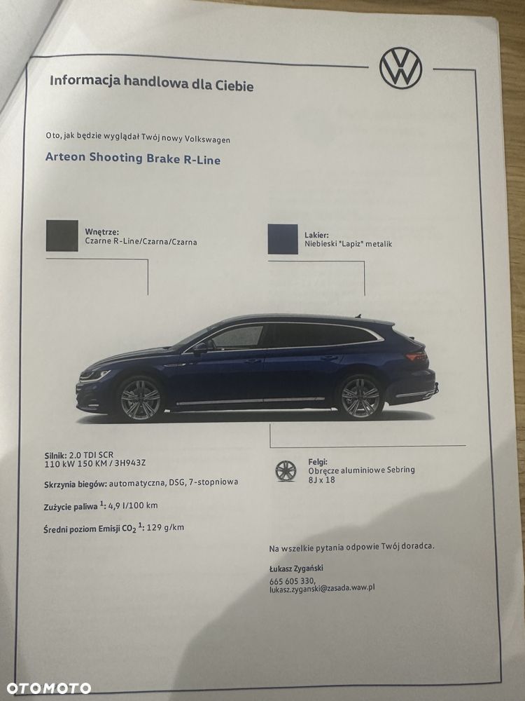 Volkswagen Arteon Shooting Brake 2.0 TDI R-Line DSG - 10