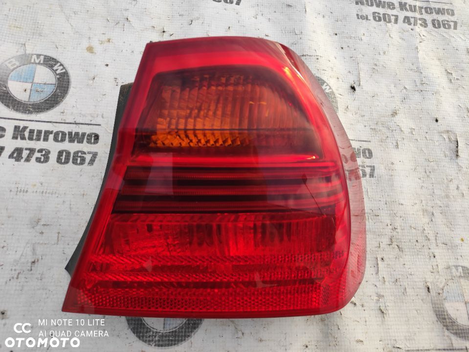BMW E90 Lampa Tylna Tył Lewa Prawa 6937457 6937458 - 7
