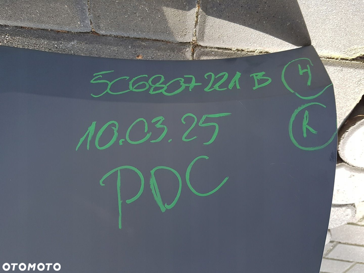 VW JETTA 10-15 zderzak przód 5C6807221B PDC - 8