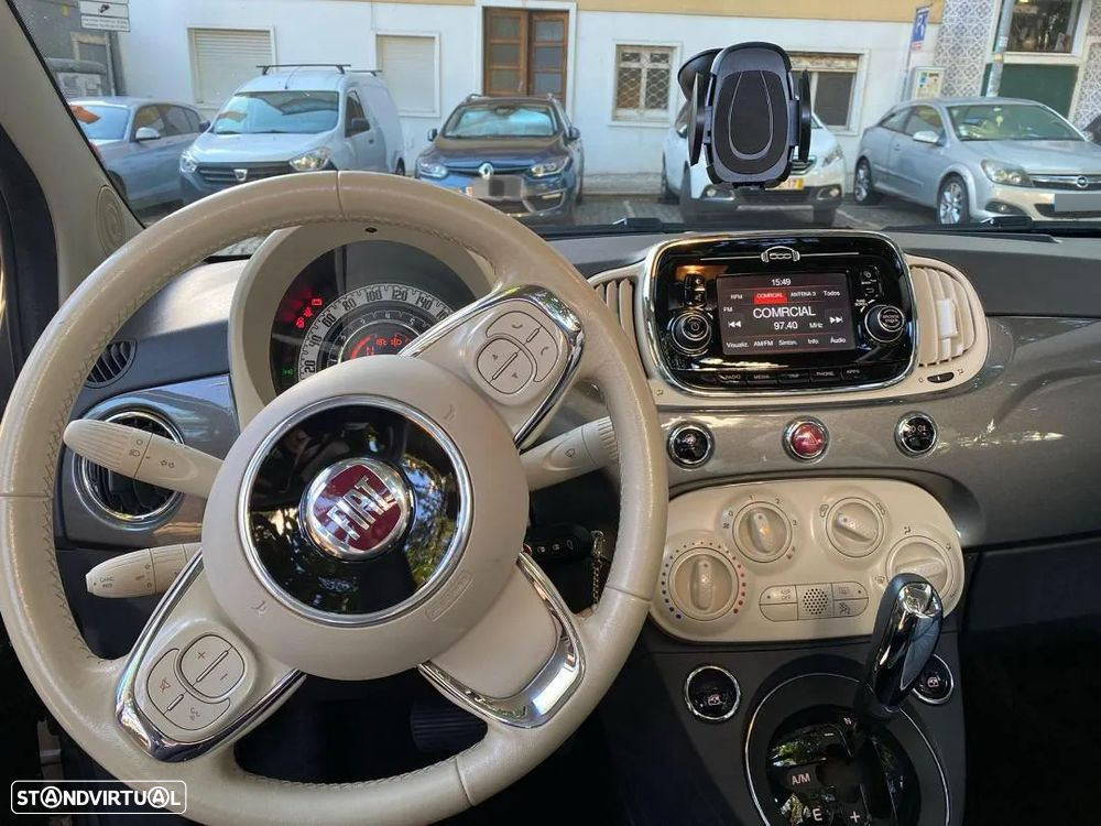 Fiat 500C 1.2 Lounge Dualogic - 14