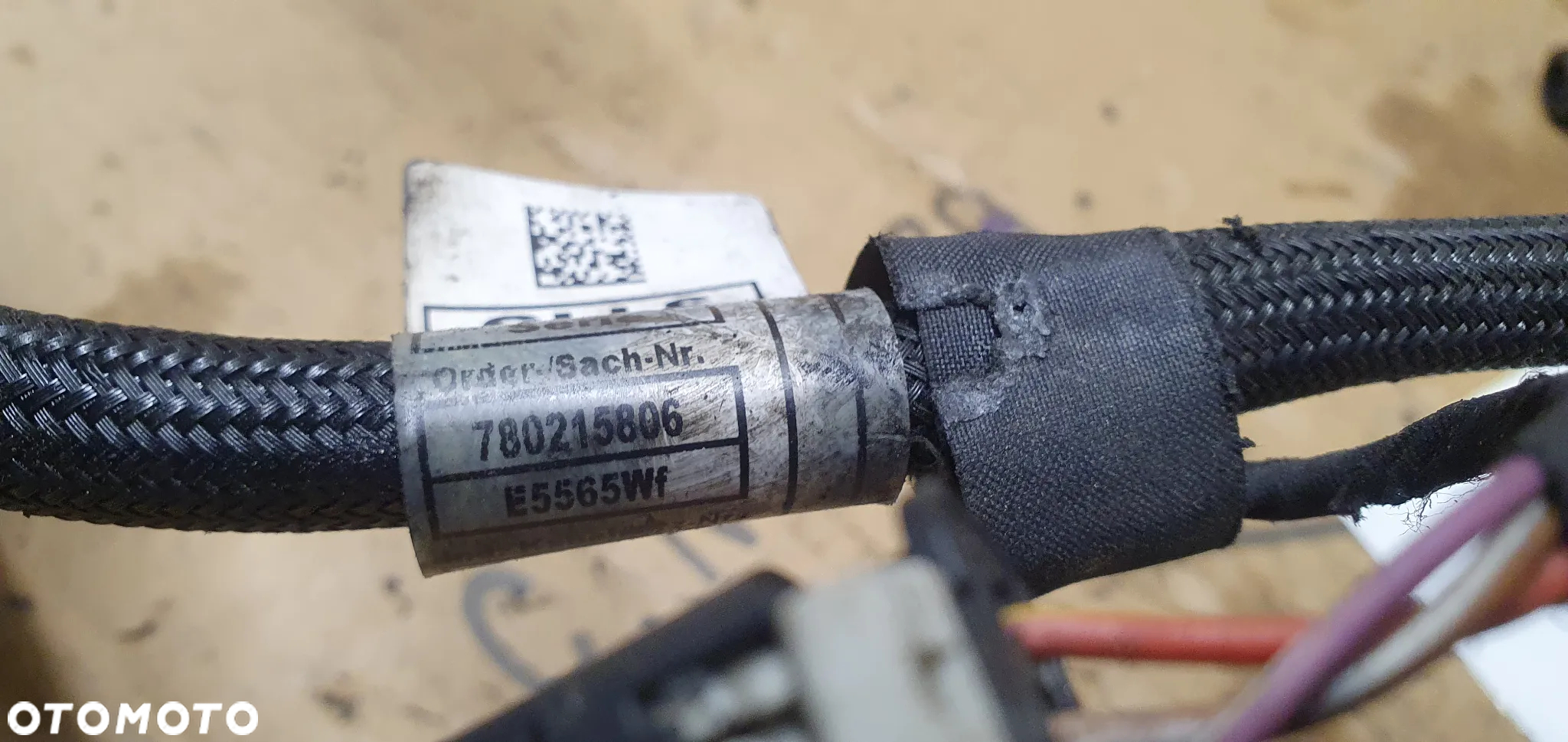 Wiązka instalacja świec żarowych BMW I E87 2.0D 7802158 - 6