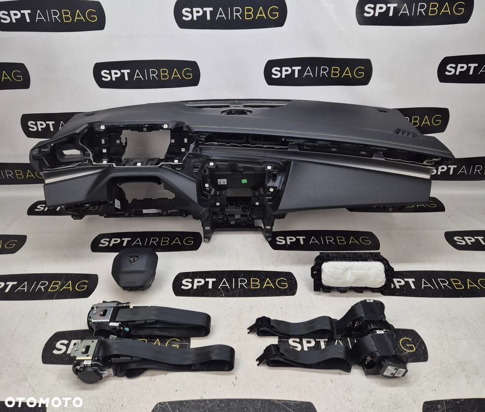 308 T10 GT LINE KOKPIT DESKA KONSOLA PULPIT PODUSZKA AIRBAG AIR BAG PASY KIT SET - 1