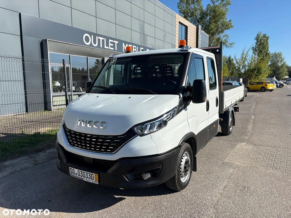 Iveco Daily 35S180, 3.0 180KM, Wywrotka, Doka 7os., HiMatic, LED, Zadbane - 2