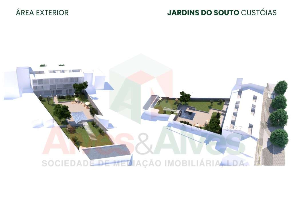 T0 no centro de Custóias, em Matosinhos - Nova Construção - Grande imagem: 4/5