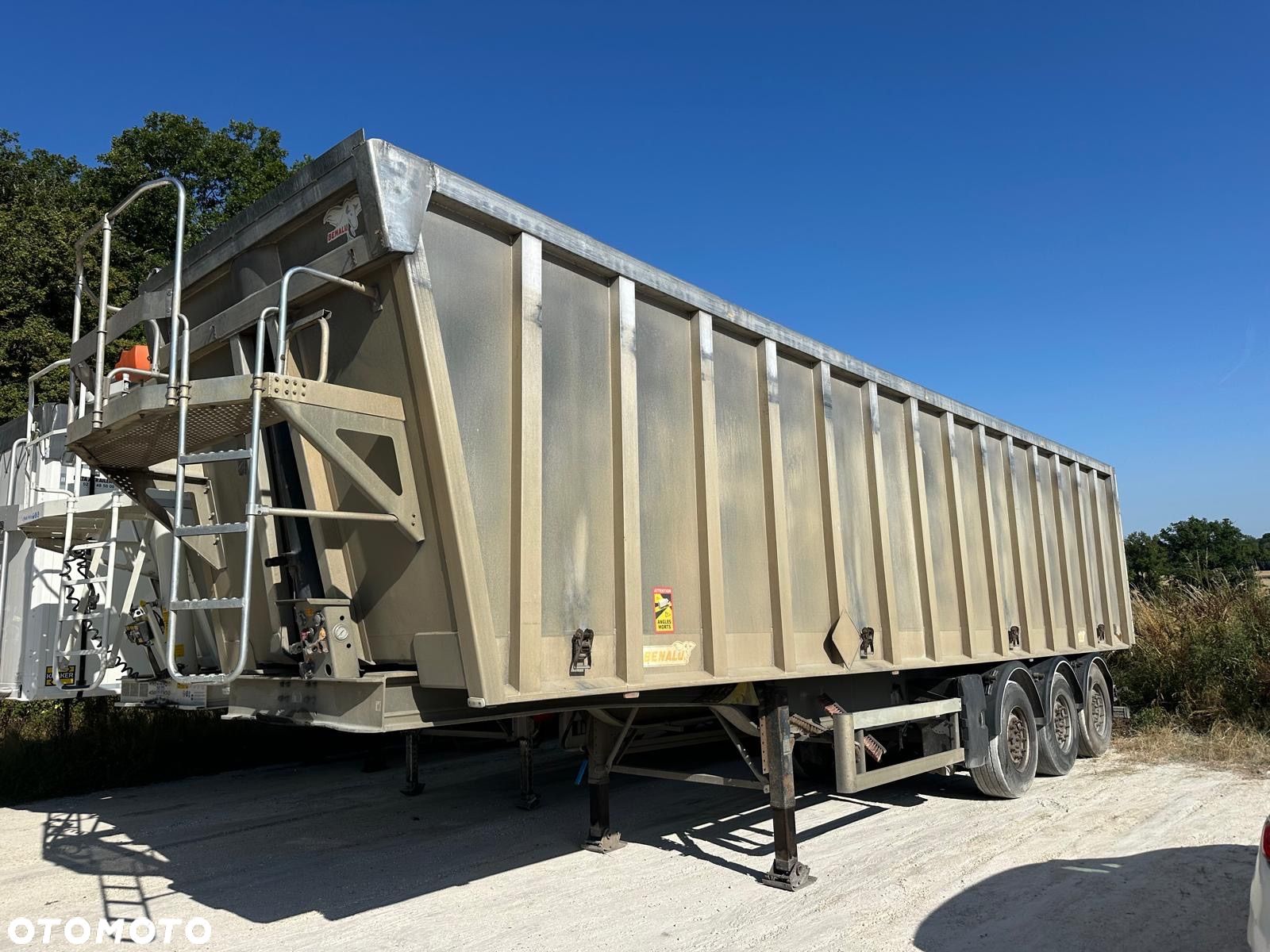 Benalu wywrotka 55m3 aluminiowa - 1