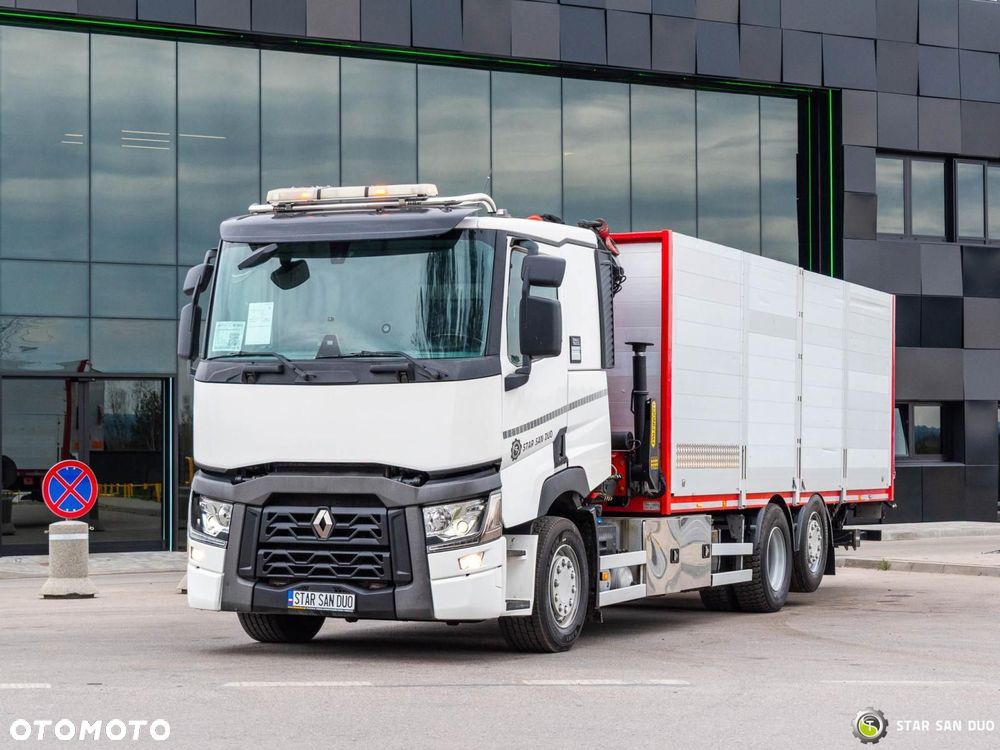 Renault T430 6X2 PALFINGER PK14.501 SLD HDS Żuraw Platforma - 12