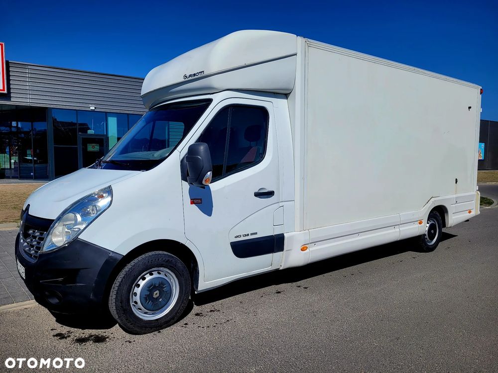 Renault Master | 4,5m dł. 2,25m wys. | niskopodłogowy | zabudowa Durisotti | kontener niskopodwoziowy - 2