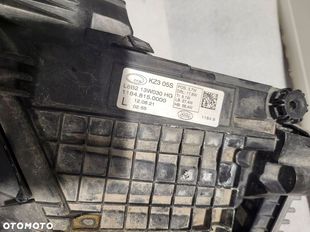 land rover defender matrix led przód strona lewa l8b213w030hg - 7