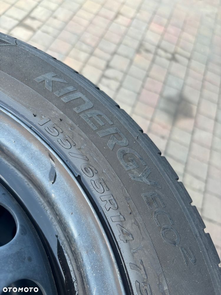 Felgi z Oponami 4x100 VW POLO Hankook 155/65/14 21R - 8