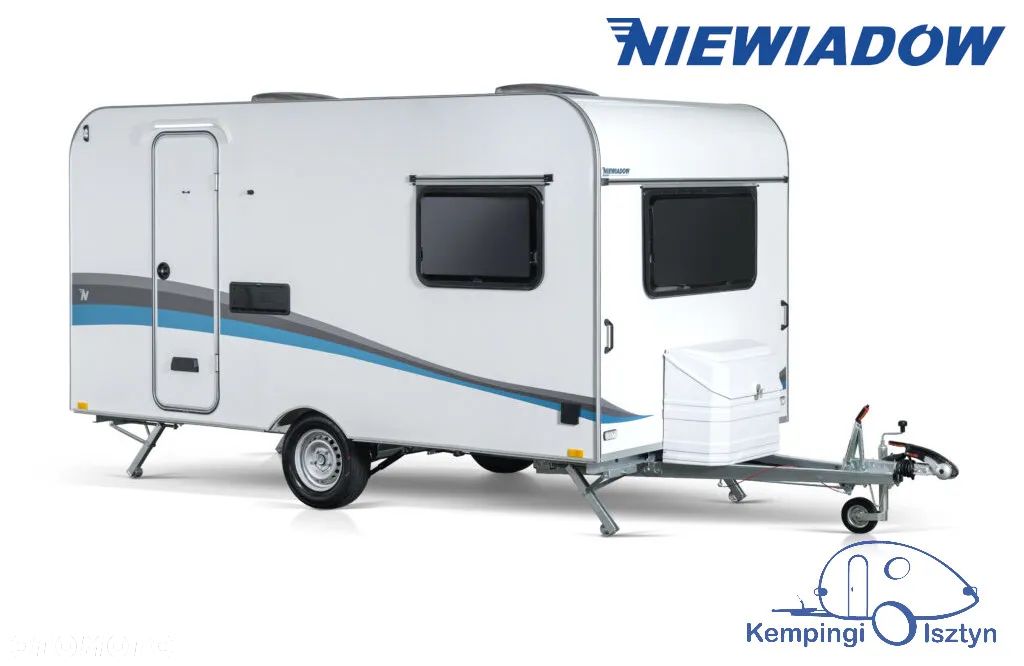 Niewiadów LAZUR 3 osobowy Dostępny od ręki! Najniższa cena w PL! Dodatki w cenie! DMC 900kg NOWOŚĆ 2025 - 1