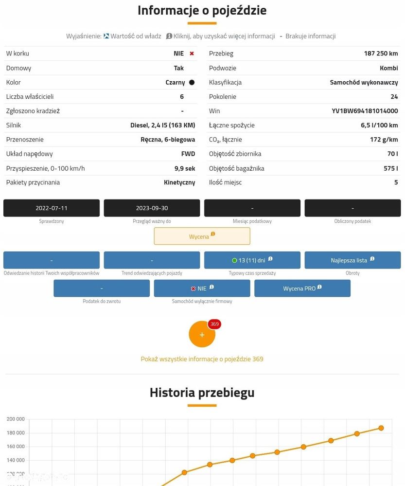 SILNIK Volvo S80 II 2.4 D DIESEL 163KM dokumenty 187tyś D5244T D5244T5 - 3