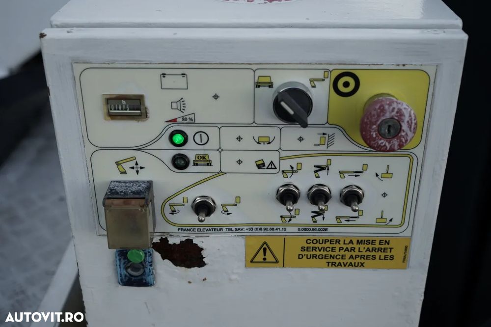 Nissan CABSTAR / ZWYŻKA 16,3 METRÓW / FRANCE ELEVATEUR /  BLIŹNIAK / UDŹWIG - 200 kg / 4 PODPORY / - 20