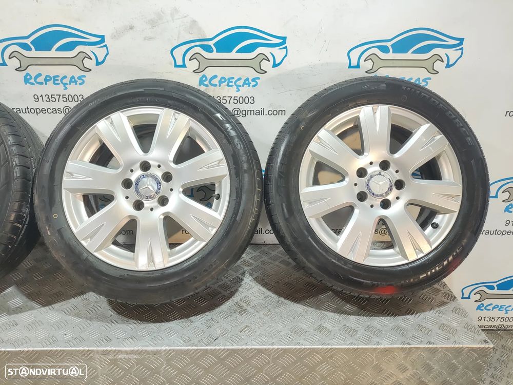 Conjunto Jantes 16 Originais Mercedes Benz Class C W204 7J ET43 5x112 - 4