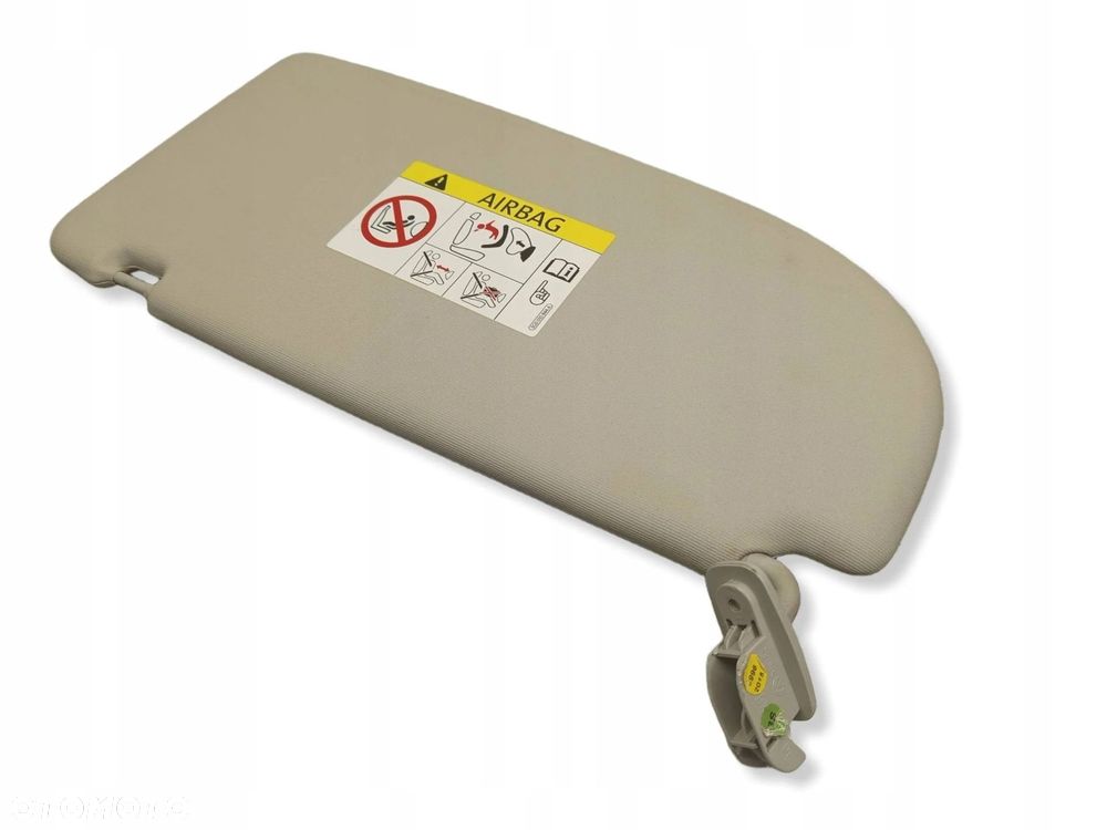 Osłona przeciwsłoneczna Prawa Prawy Przód Volkswagen Caddy III 2K0857552 - 10