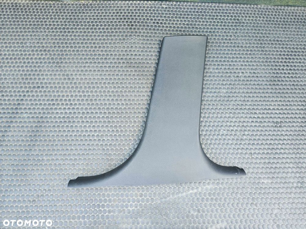 Osłona Słupka Progu Plastik Zaślepka Tapicerka Wnętrza Czarne BMW 3 E90 E91 LCI Lift - 21