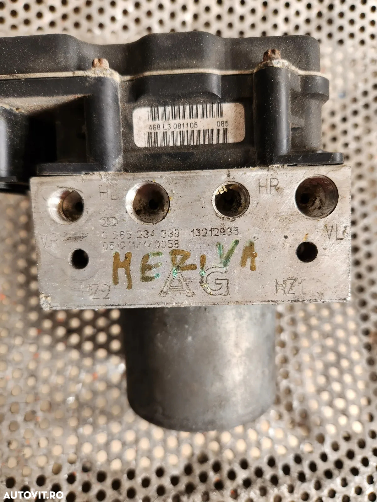 Modul Pompa Unitate ABS Opel Meriva A Cod  Dezmembrari Arad - 9