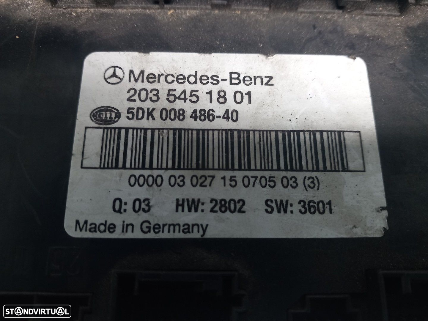 Módulo Eletrónico Mercedes-Benz C-Class (W203) - 5