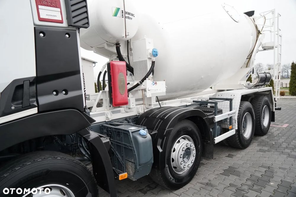 Renault C 380 / 8X4 / BETONOMIESZARKA / GRUSZKA / SCHWING STETTER  9 M3 / EURO 6 - 9