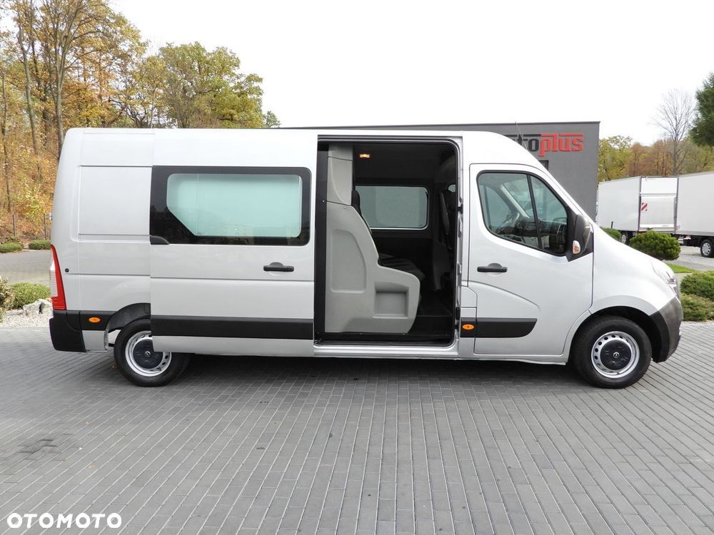 Opel MOVANO FURGON BRYGADÓWKA 7 MIEJSC TEMPOMAT LEDY KLIMATYZACJA  180KM - 9