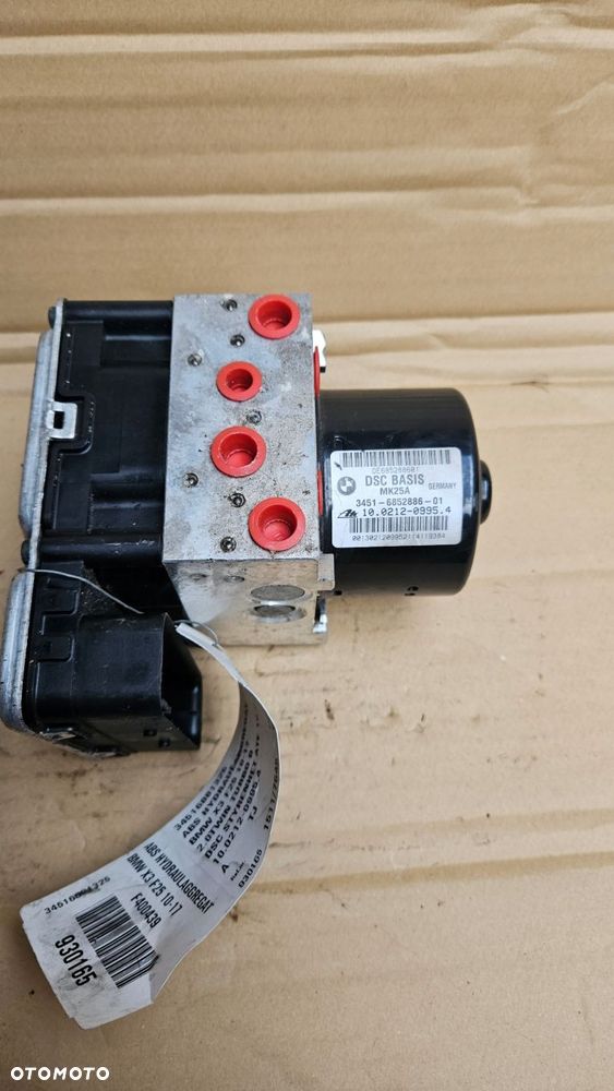 pompa hamulcowa abs 6852886 6852887 bmw x3 f25 2010-2017 nr 400439 - 2