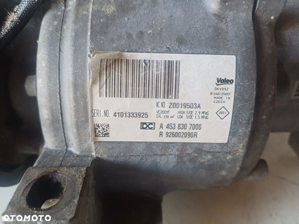 Sprezarka klimatyzacji dacia duster I lift 1.6sce - 2