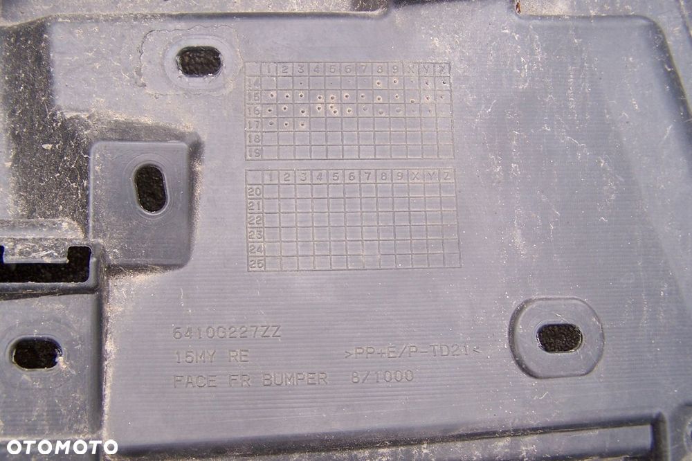 Mitsubishi Outlander zderzak przedni 6410G227ZZ - 8