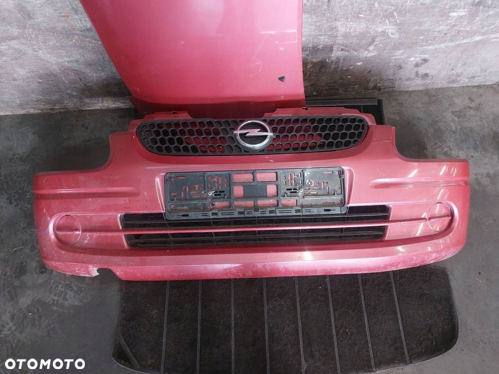 KOMPLETNY PRZÓD MASKA ZDERZAK LAMPA BŁOTNIK OPEL AGILA A Z586 - 11