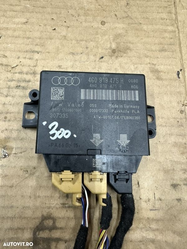 Vand Modul calculator senzori parcare AUDI A6 C7 AUDI A7 an 2017 cod 4G0919475H - 1