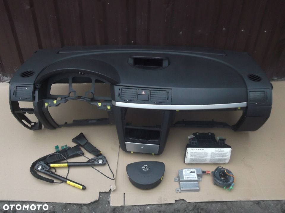 OPEL MERIVA A KONSOLA DESKA PODUSZKI AIRBAG KOMPLET EU - 1