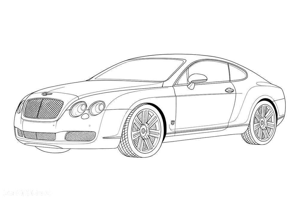 Bentley Continental GT Karoseria Dokumenty