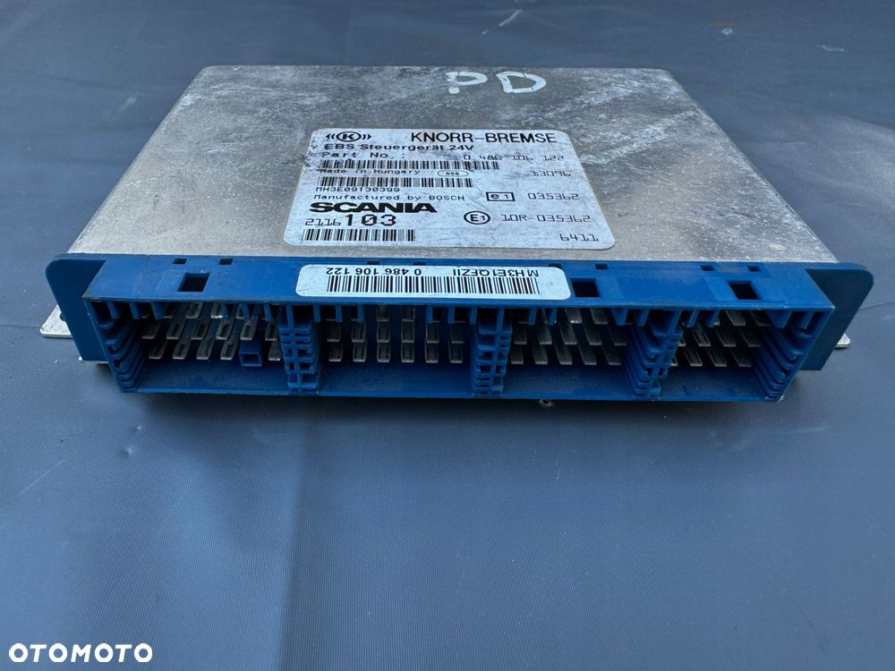 sterownik ebs scania r 2116103 - 0486106122 - 2