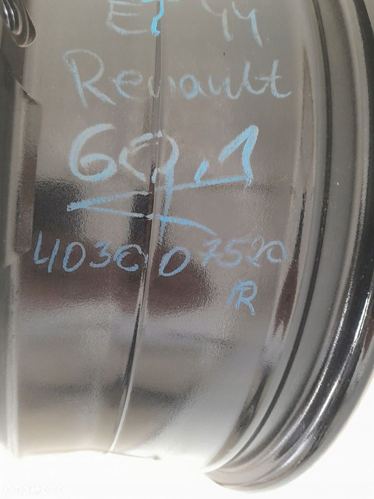 Felga aluminiowa Renault OE 403007520R 7.0" x 17" 4x100 ET40 - 7