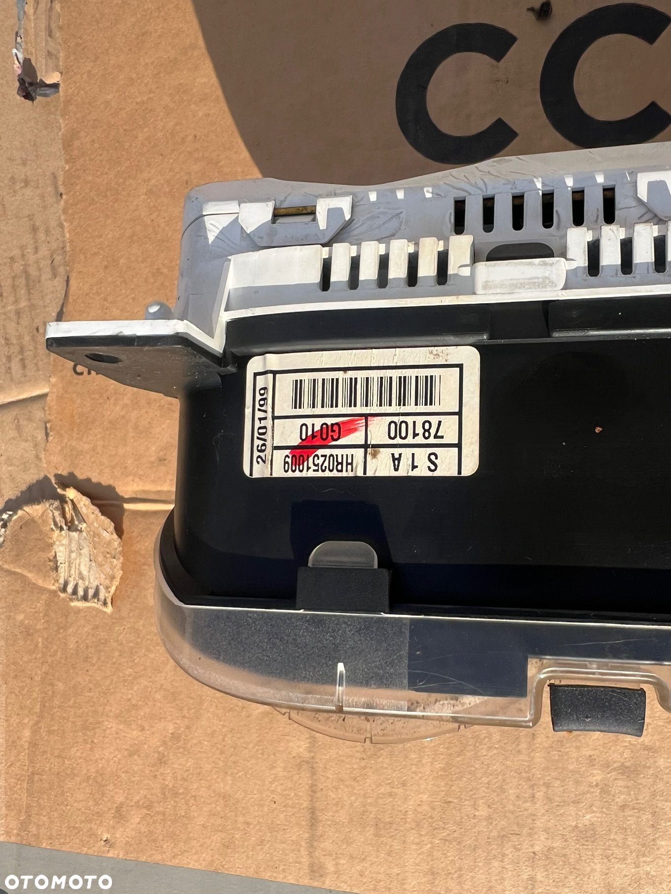 Honda accord 6 licznik panel klimatyzacji 79500-A12 hr0251009 - 3