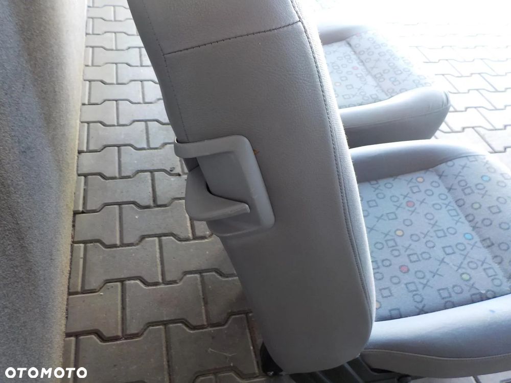 VW T5 T6 FOTEL FOTELE SIEDZENIA RZĄD ŚRODKOWY TYŁ XOXO - 6