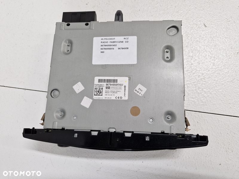 peugeot rcz radio fabryczne cd 96784958xn02 96784958xn 96784958 - 5
