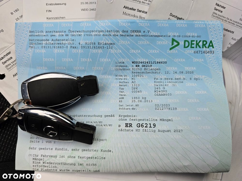 Mercedes-Benz Klasa B 180 (BlueEFFICIENCY) - 33