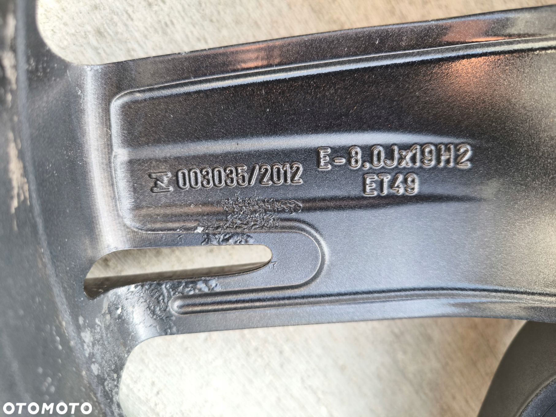 FELGA ALUMINIOWA AUDI A3 S3 8V VW SEAT 8.0J R19 ET49 8V0601025AS *1* OK - 13