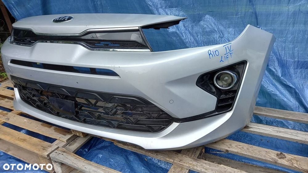 Zderzak Przedni Przód Kpl. KIA RIO IV 4 LIFT 4XPDC - 1