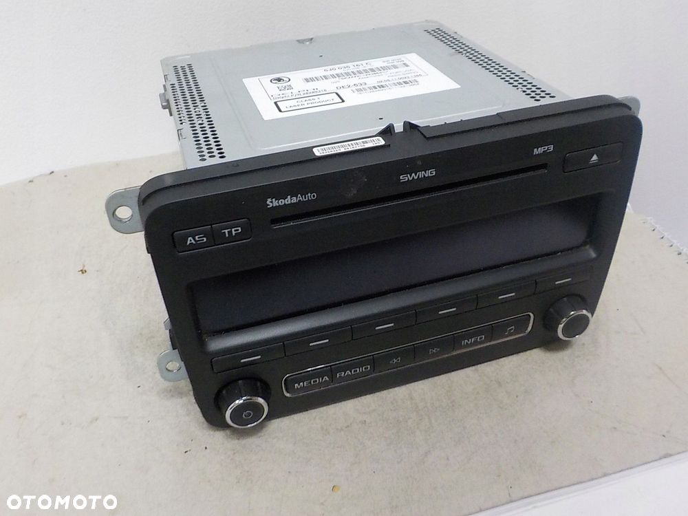 SKODA FABIA II ROOMSTER RADIO FABRYCZNE SWING 5J0035161C - 5