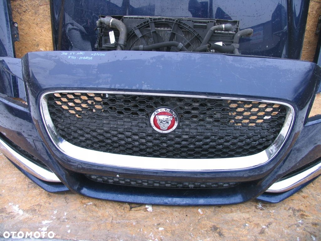 JAGUAR XF X260 PRZOD KOMPLET MASKA ZDERZAK LAMPY - 2