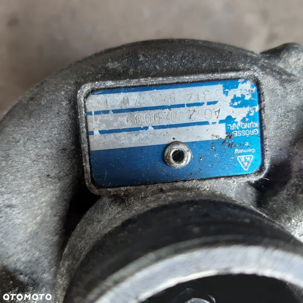 Turbo Turbospreżarka Vw T4 LT 2.5 TDI 102KM - 4